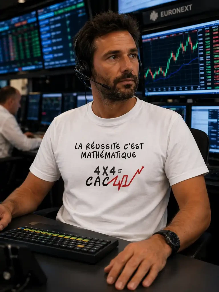 La réussite, c'est mathématique : 4 x 4 CAC 40