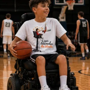 J'irai décrocher les étoiles, joueur de basket.