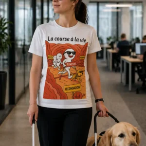 La course à la vie aveugle.