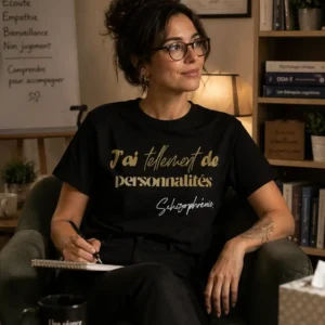 J'ai tellement de personnalité, de schizophrénie.