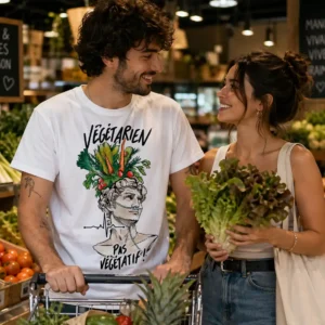 Végétarien, pas végétatif.