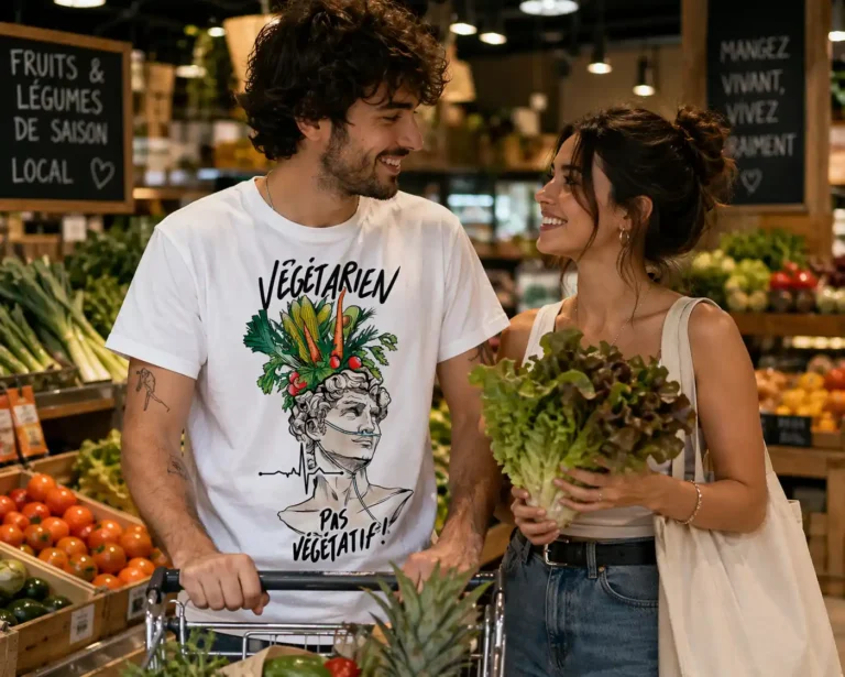 Végétarien, pas végétatif.