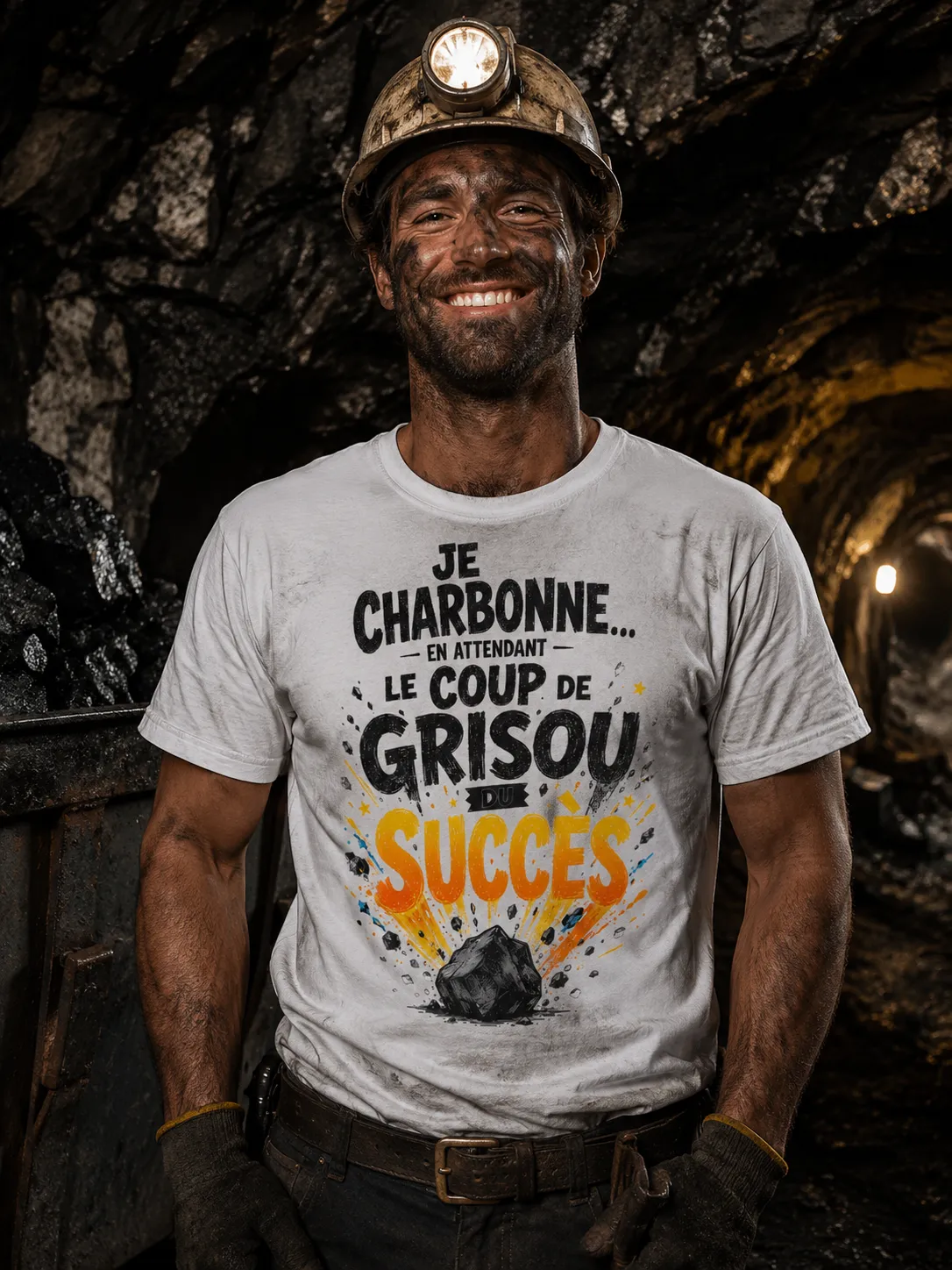 Je charbonne en entendant le coup de grisou du succès.