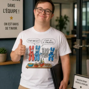 Fête de bienvenue, Trisomie 21.